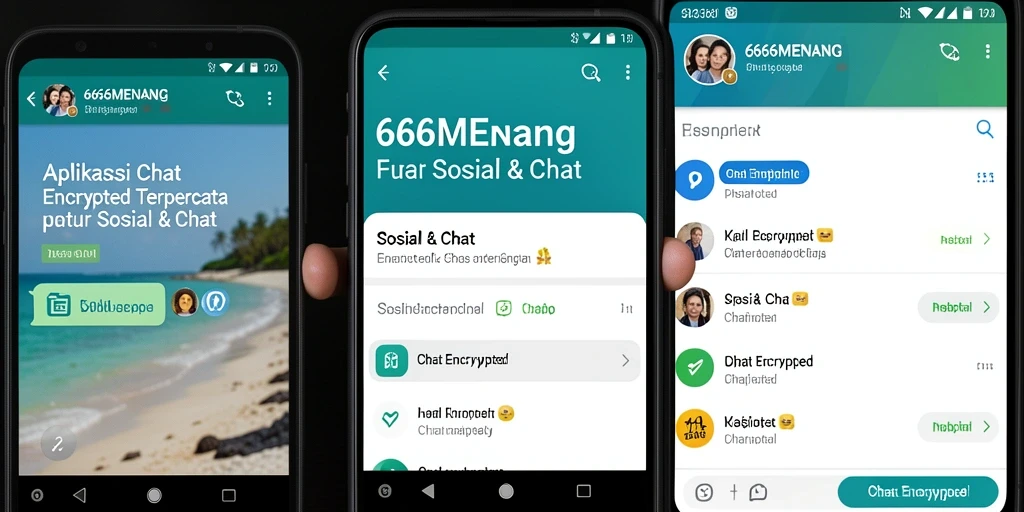 Tampilan antarmuka utama 666MENANG untuk chatting aman