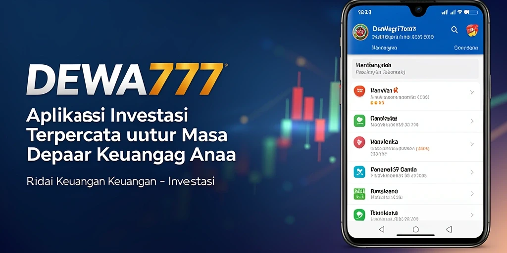Tampilan antarmuka utama DEWA777 untuk investasi yang mudah dan informatif.