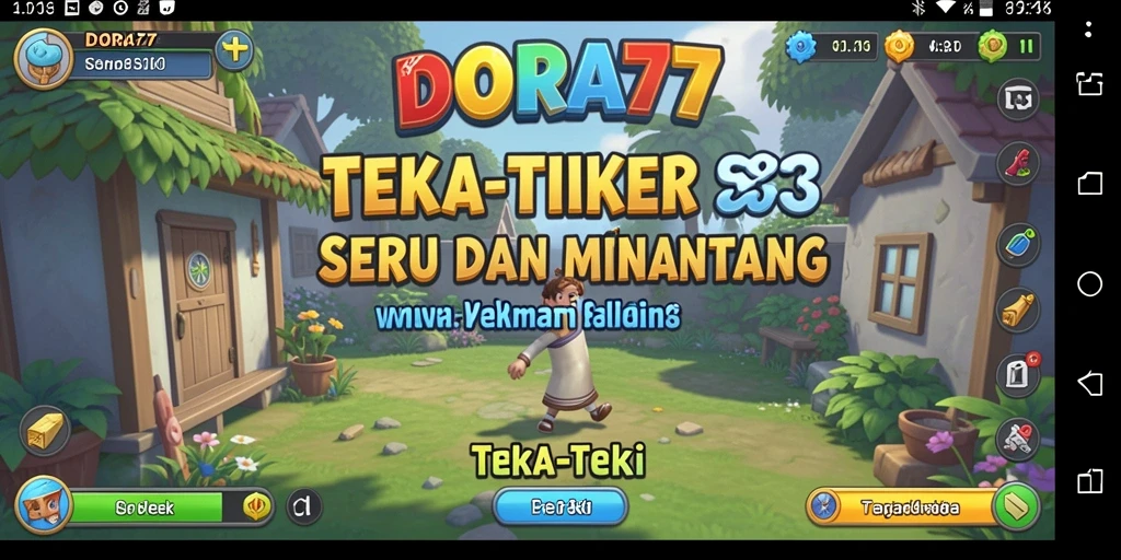 Tampilan antarmuka permainan Teka-Teki yang menarik di DORA77.