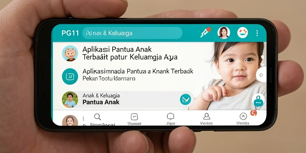 Antarmuka PG11 yang menarik dan ramah anak untuk pemantauan aktivitas.
