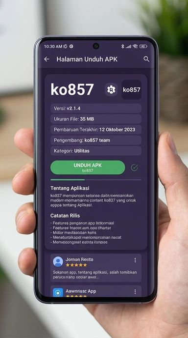 Panduan Unduh dan Instal APK ko857 untuk Android